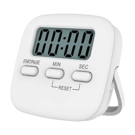 AIMALL Magnetic Digital Kitchen Cooking Timer 99 Minute Egg Count Down with LCD Display, Easy-Hang Handle, ABS Plastic