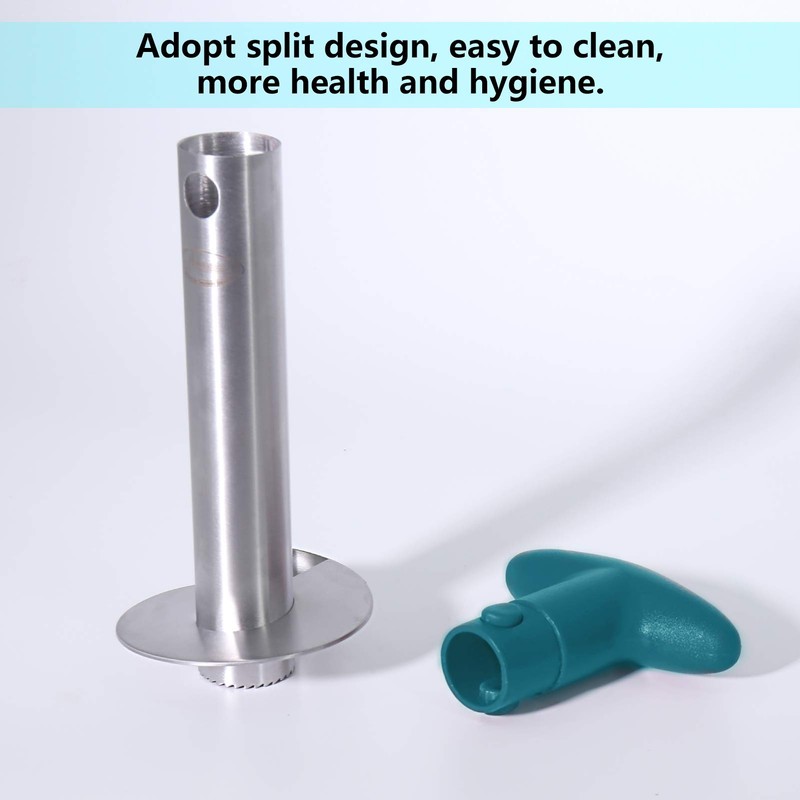 Pineapple Corer, [Upgraded, Reinforced, Thicker Blade] Newness Premium Pineapple Corer