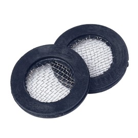 10pcs 3/4" Shower Head Gasket Rubber O Ring Hose Seal Filter Net Washer Durable Lightweight Gadget Black