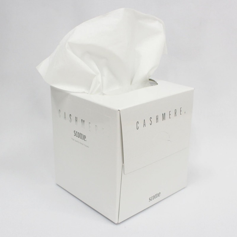 Scottie Japanese Paper Cashmere Tissue Cubes, 160 Sheets (80 Pairs)