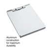 Staples Aluminum Storage Clipboard, Letter Size, Silver, 2/Pack (ST44401-CCVS)