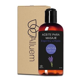Aceite Masajes Esencial Salvia Espíritu