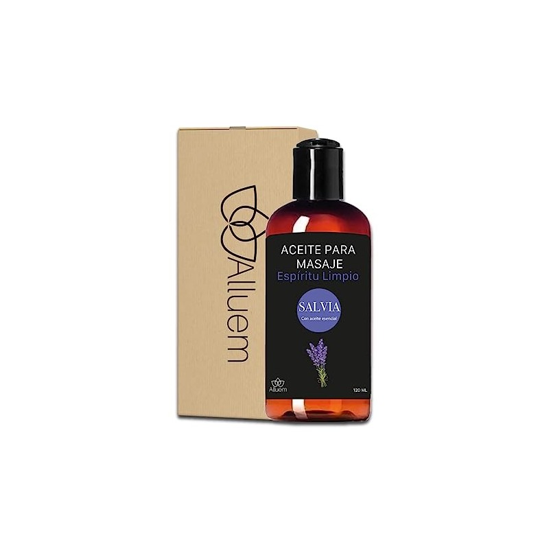 Aceite Masajes Esencial Salvia Espíritu