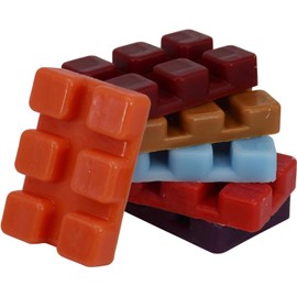 36x Luxury Highly Scented Soy Snap Bar Fragranced Wax Melts Cubes 212.4g (Mix (6 Cubes of Each))