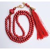 Islamic Tasbih Tasheeh 99-Beads Muslim Prayer Beads (Red)