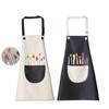 Ruikdly Children's Painting Apron, 2 Pieces, Children's Apron, Boys and