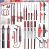 Peakelect Multimeter Test Leads Kit with Wire-Piercing Probe Alligator Clip