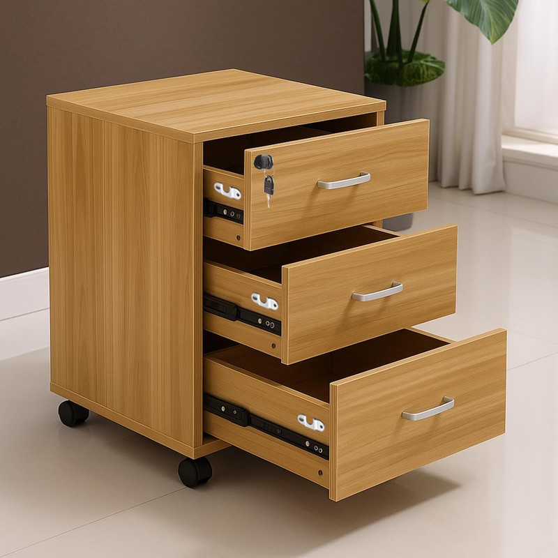 HOWDIA 2 Pcs - Drawer Lock Cabinet Locks with Keys,