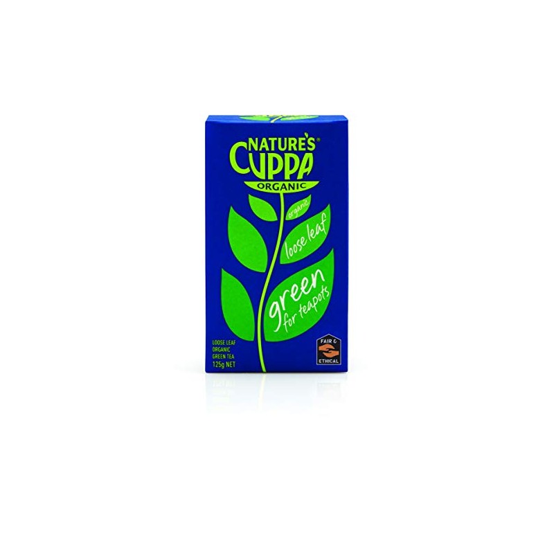 Natures Cuppa Organic Loose Leaf Green Tea 125 g