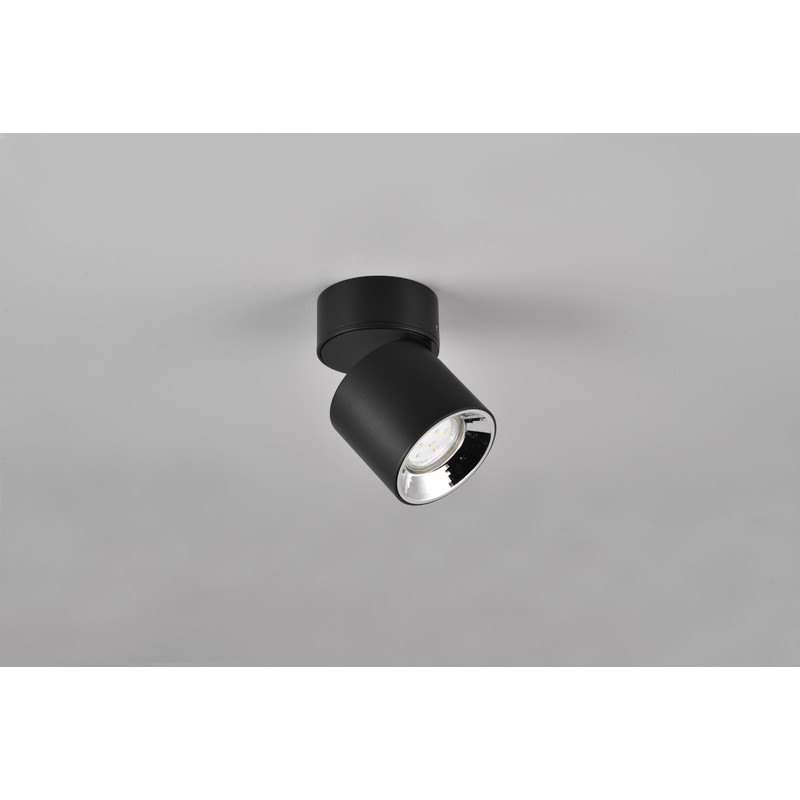 Trio Leuchten Guayana 651000132 Recessed and Surface-Mounted Light Metal Black