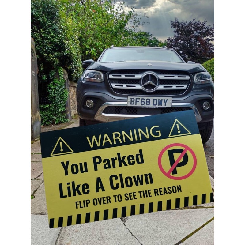 SHOPNOSIS Bad Parking Cards - You Parked Like an Idiot