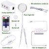AIBOO Linkable LED Under Cabinet Lights Hardwired 12V Slim Aluminum