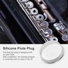 26 Pieces Silicone Flute Plug and Key Cover, 8 mm