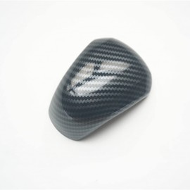 NEOLVZT New Interior Gear Shift Knob Boots Cover Trim for Chevy Blazer Trailblazer Traverse 2022 2023 TRAX 2024 (Carbon Fiber Color)