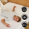 Dreamway Mattress Protector 90 x 200 cm - Waterproof and