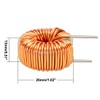 sourcing map Horizontal Toroid Magnet Inductor Monolayer Wire Wind Winding