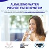 Crystal Quest Water Filter Pitcher - 12-Cup Capacity, Includes 1