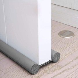 Límite-MX Protector y Guardapolvo para Puerta,Cubre Polvos para Puertas,Tope para Puerta De Bajo Puerta,Diseño De Doble Borde,Sellador Resistente Al Agua, Al Polvo Y A Los Insectos,Marrón