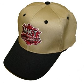 Daylight Sales Missouri Kansas Texas Railroad Embroidered Hat [hat70] Black Gold