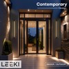 LEEKI - Modern Outdoor Light Fixture - Linear Sconce -
