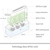 Click & Grow Indoor Herb Garden Kit with Grow Light