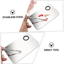 IWOWHERO 1 Set Makeup Palette Kit of Beauty Salon Mixing Tray for Foundations Lipstick Pigments Professional Personal Use