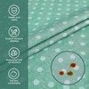 WenYa Polka Dot Tablecloth Wipe Clean Table Cloth Wipeable PVC