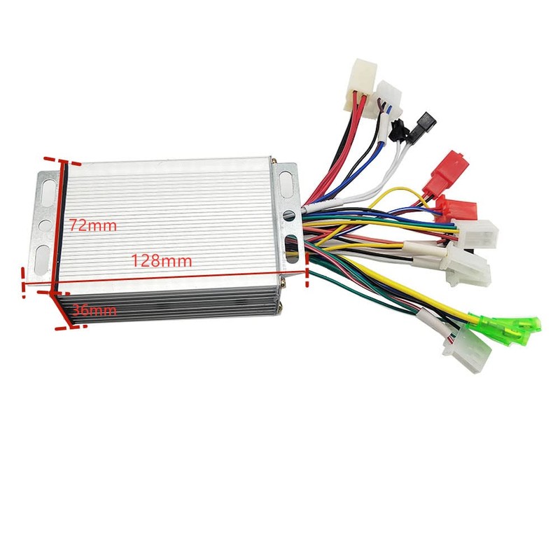 yuandai 36V-48V 350W driver de motor CC sin escobillas para