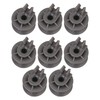 Emptty 8PCS 4581DD3002A Upper Dishrack Roller Assembly Replacement for LG