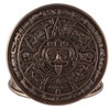 Veronese Aztec Solar Calendar with Lid Bronzed