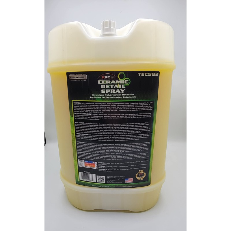 Technicians Choice TEC582 CERAMIC DETAIL SPRAY (5 Gallon)
