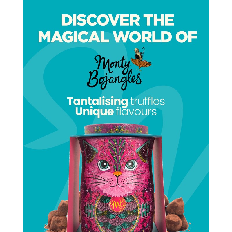 Monty Bojangles Violet Rebel Cat Tin 135g