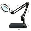 Lupa con Luz LED 10X JEERISE JXL-LEDFDJ16 y Base Ajustable