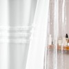 Dynamene Extra Long Shower Curtain and Liner Set - 84