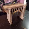 Spencer-3D HO Scale One Arch Viaduct Short bridge 5 Sections