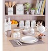 Excelsa White Ceramic Utensil Holder