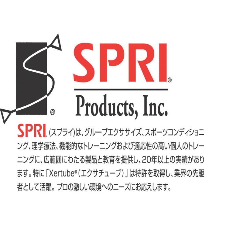 SPRI XT-H-1 6040008 Training Tube, Blue, Exercise Tube, Heavy