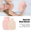 PVC Hot Water Bag with Soft Plush Cover Leakproof Winter