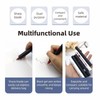16pcs 2-in-1 Multifunctional Gel pen Knife, Retractable Blade and Pen,Safety