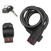 Candado Cable Cadena Seguridad Para Bici O Moto 1.2m Y