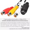Mercader Digital Tarjeta Capturadora De Audio Y Vídeo Rca Y