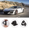 SEMINISMAR Car Bonnet Clip, 15 Pieces, Black PP (Polypropylene) Clip,