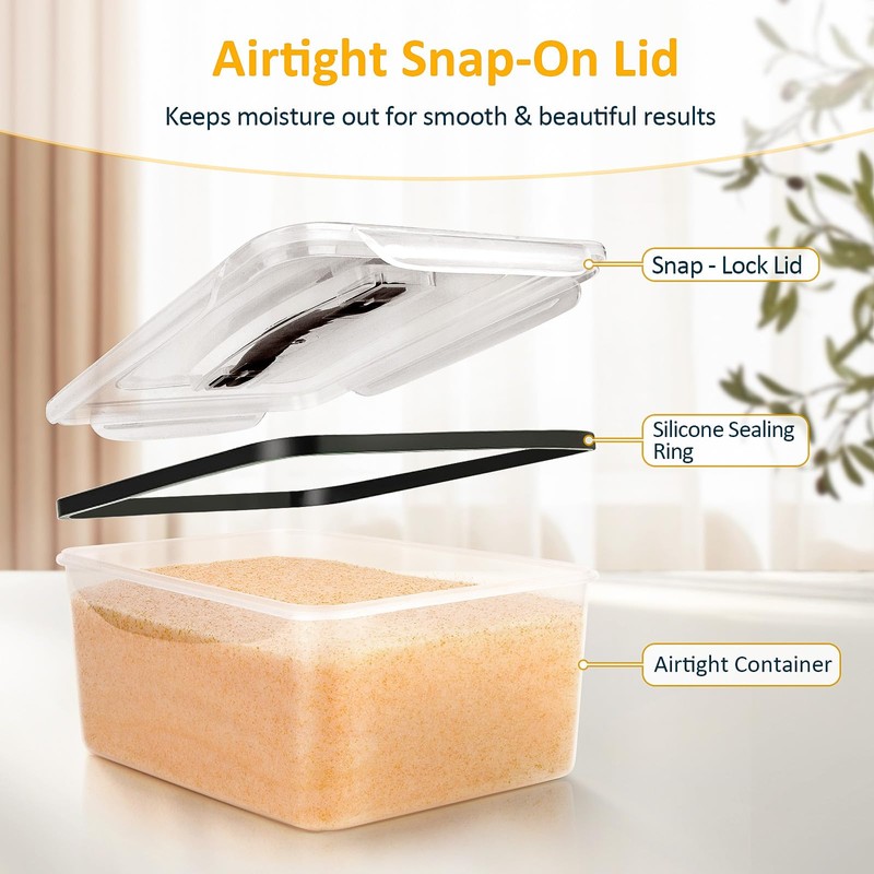 wisedry 5 LBS Silica Gel Flower Drying Crystals with Sealed