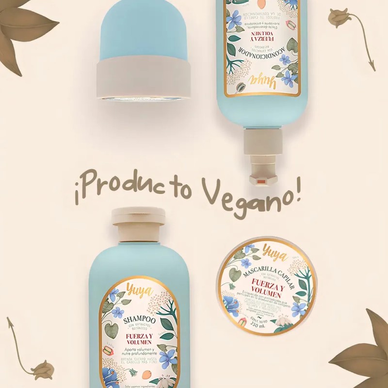 Kit Para Cabello Yuya Con Colágeno+biotina 100% Natural 3pz
