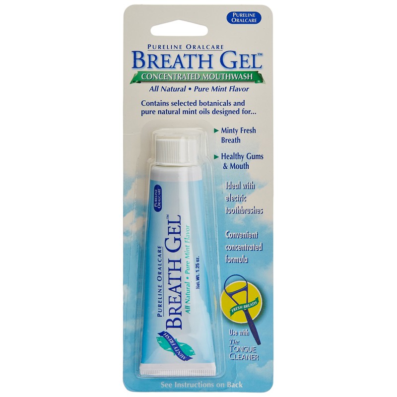 Breath Gel Pure Mint, 1.25 oz, 2 Pack