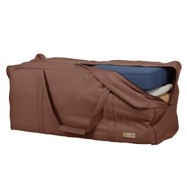 DUCKCOVERS Ultimate Water-Resistant 58 Inch Patio Cushion Storage Bag, Patio Furniture Covers