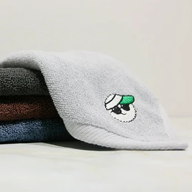 Songwol Towel Golfongi Antibacterial Golf Reel Towel Sports Towel, Jinhaeul + White Reel / 송월타올 골퐁이 항균 골프 릴 수건 스포츠타올, 진하늘+화이트릴