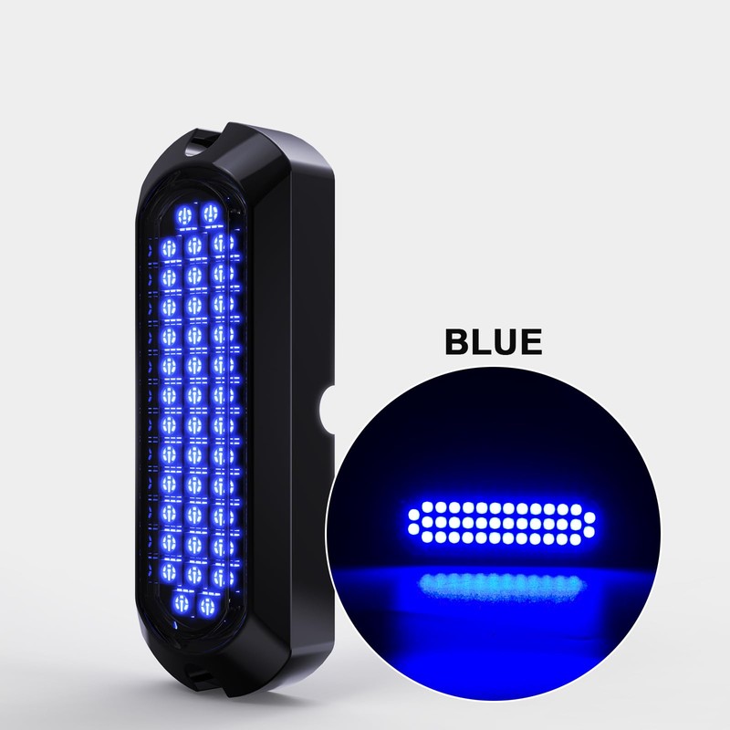 Larlansz Blue 40LED Waterproof Zinc Alloy Deck Transom Stern Led
