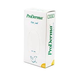 Uniseal Guantes de Latex Desechables proderma (Caja con 100 Guantes) (CH)