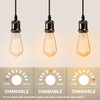 LEDSone Vintage Pendant Light Fitting Modern Retro Industrial Style E27